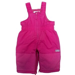 The Children's Place PLC All-Weather Performance Gear Snow Suit / Bibs Pink 6-9M